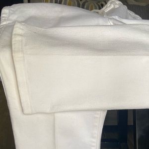 All white MICHAEL KORS Jean type pants